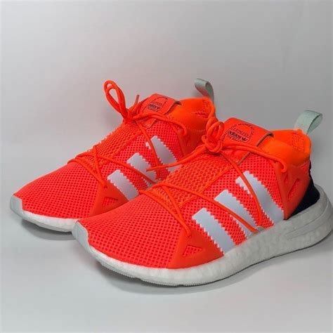 adidas orange sneakers women.